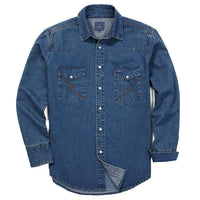 Washed Dark Indigo