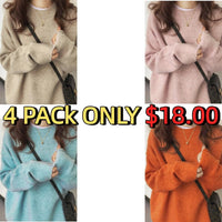 4-Pack(Beige+Pink+Blue+Orange)