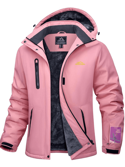 Women's Waterproof Fleece-Lined Winter Jacket