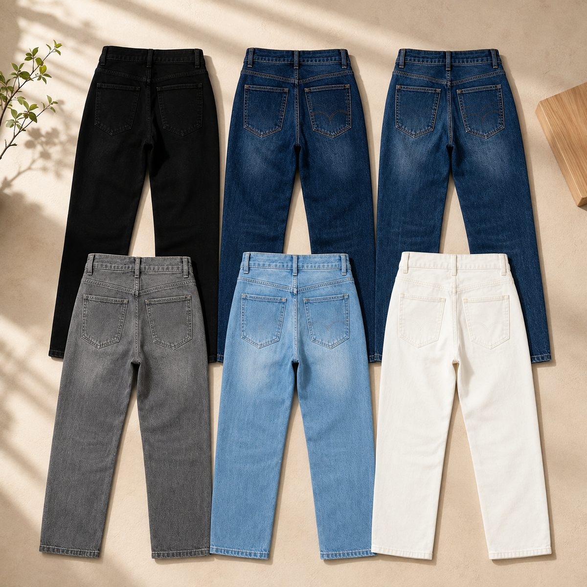 Flex Stretch Slim Straight Jeans